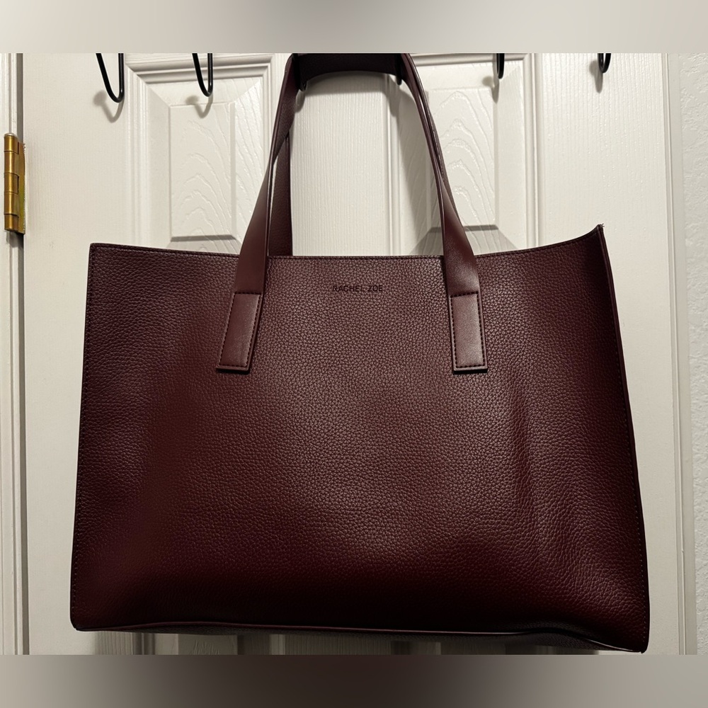 Rachel Zoe Burgundy Leather Tote